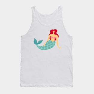 Toon Mermaid Tank Top